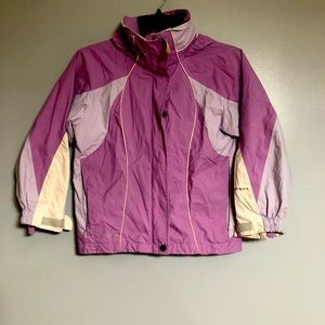 Used Girls 7/8 purple Columbia Winter Coat⛸